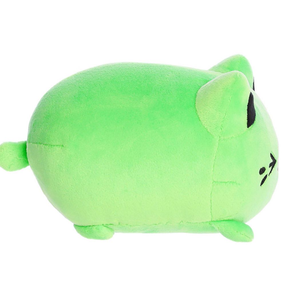 TASTYPEACH Toxic Green Meowchi Λούτρινη Γάτα 9εκ