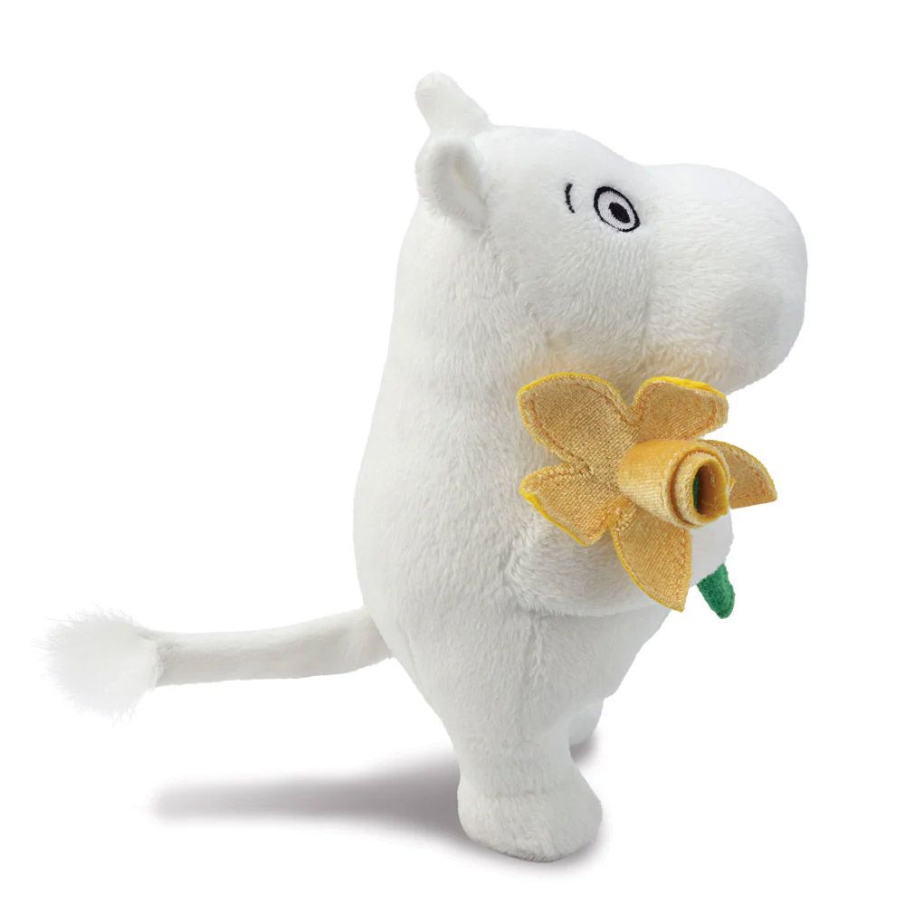 Soft Toy 17cm MOOMIN Standing with Daffodil