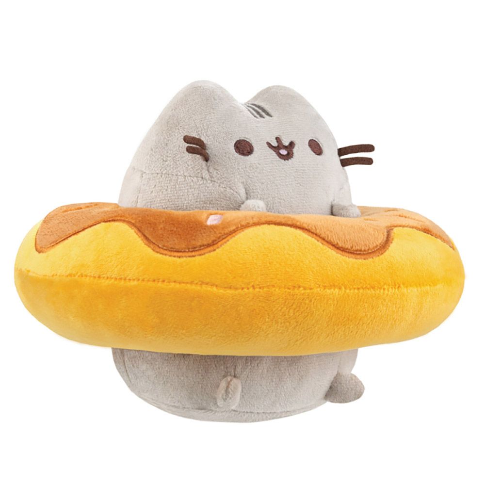 PUSHEEN in a Chocolate Doughnut Soft Toy 18cm/7in