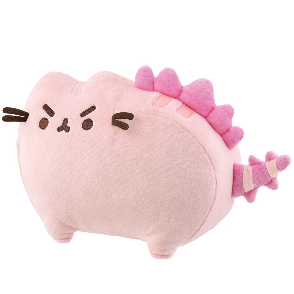 Medium Soft Toy 24cm/9,5in PUSHEENosaurus Pink