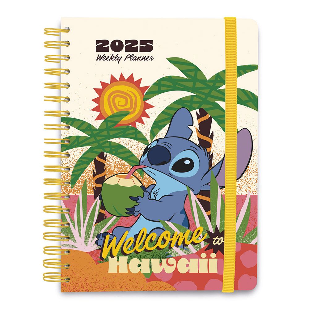 Weekly Diary 2025 A5/14.8Χ21cm DISNEY Lilo & Stitch