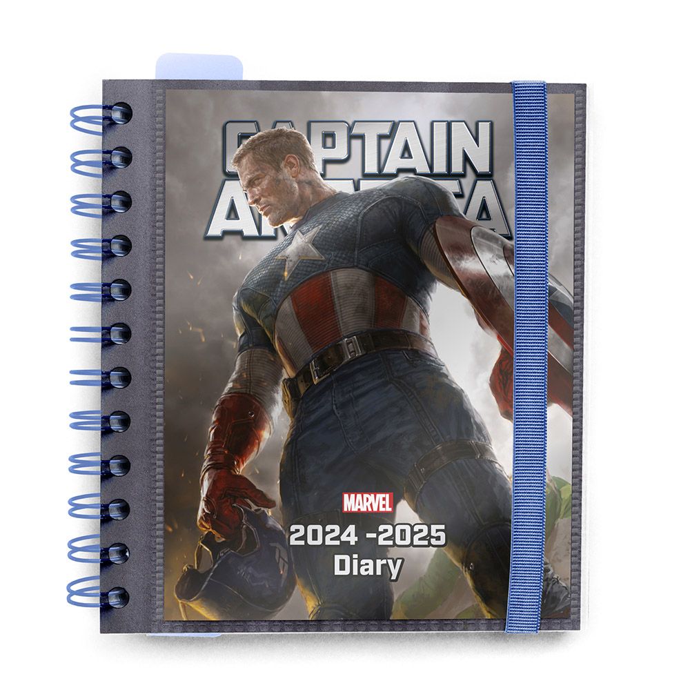 School Daily Agenda 11 Months 2024/2025 14X16cm MARVEL Captain America