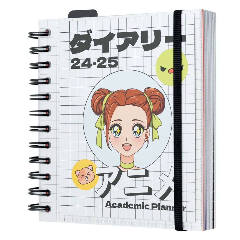 School Daily Agenda 11 Months 2024/2025 14X16cm ANIME TREND