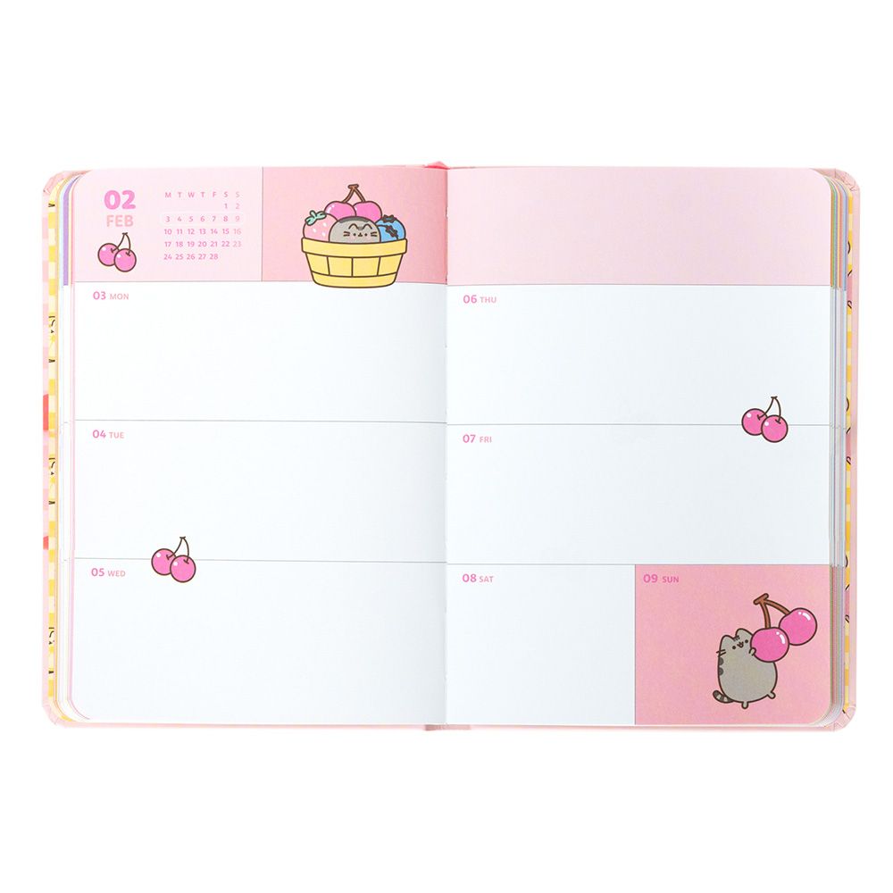 Academic Diary Week 2024/2025 17 Months 11x15,5cm PUSHEEN