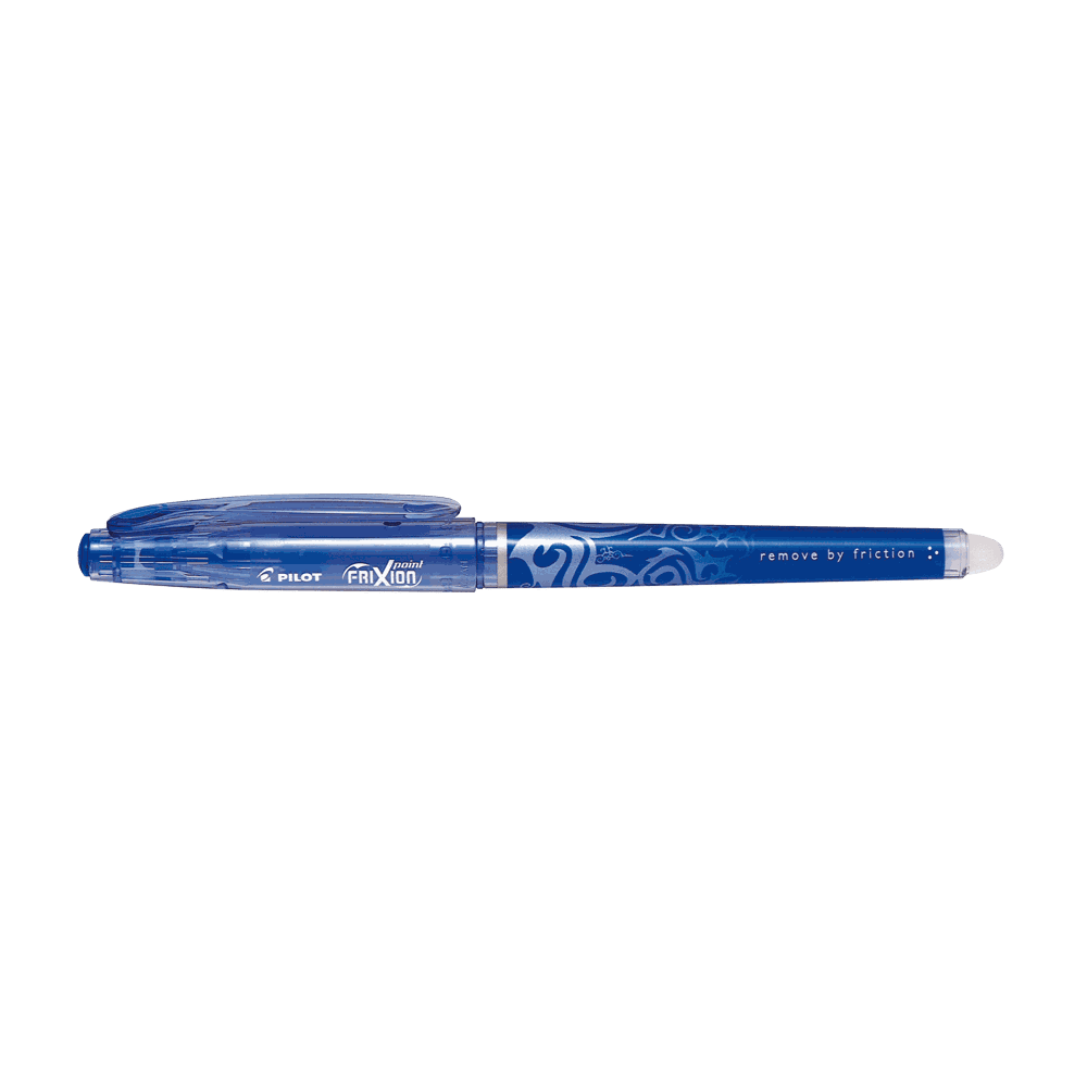 Ball pen 0.5mm PILOT FRIXION POINT Fine Blue, Pack of 12pcs