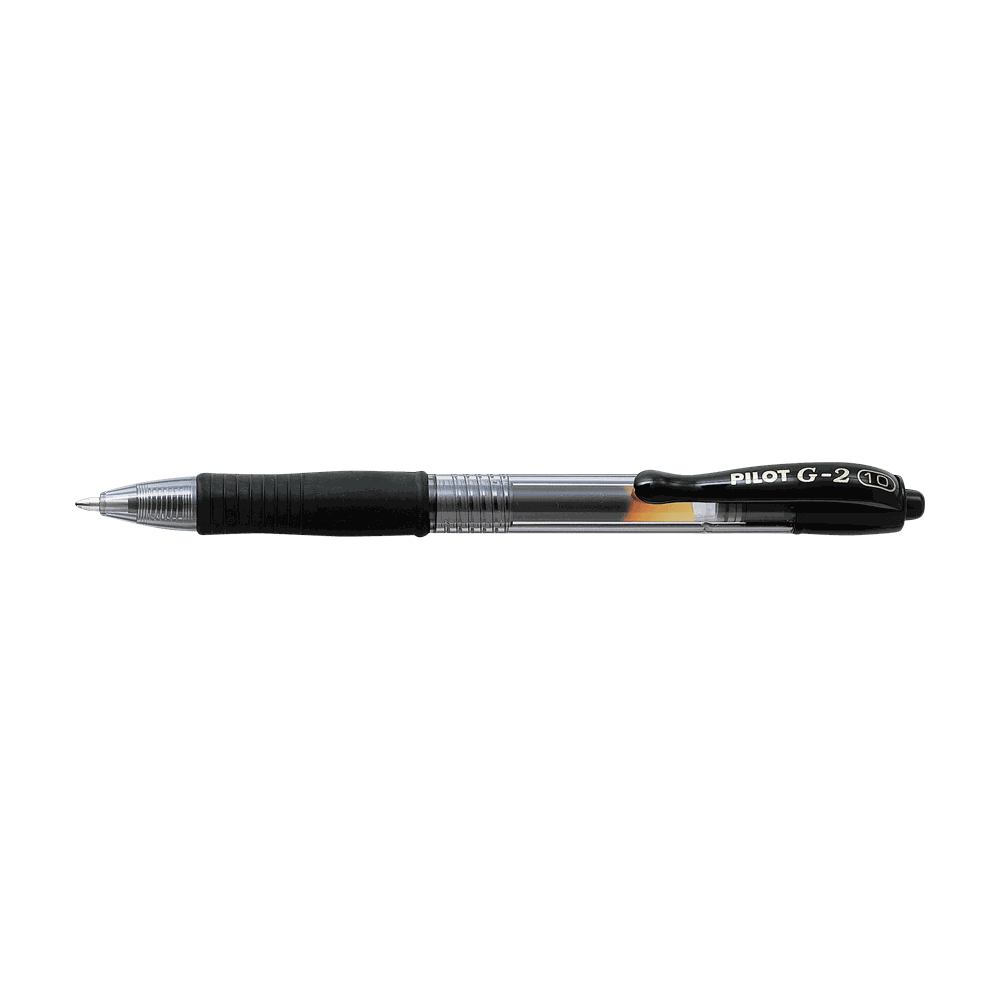 Ball pen 1.0mm PILOT G-2 Black, Pack of 12pcs