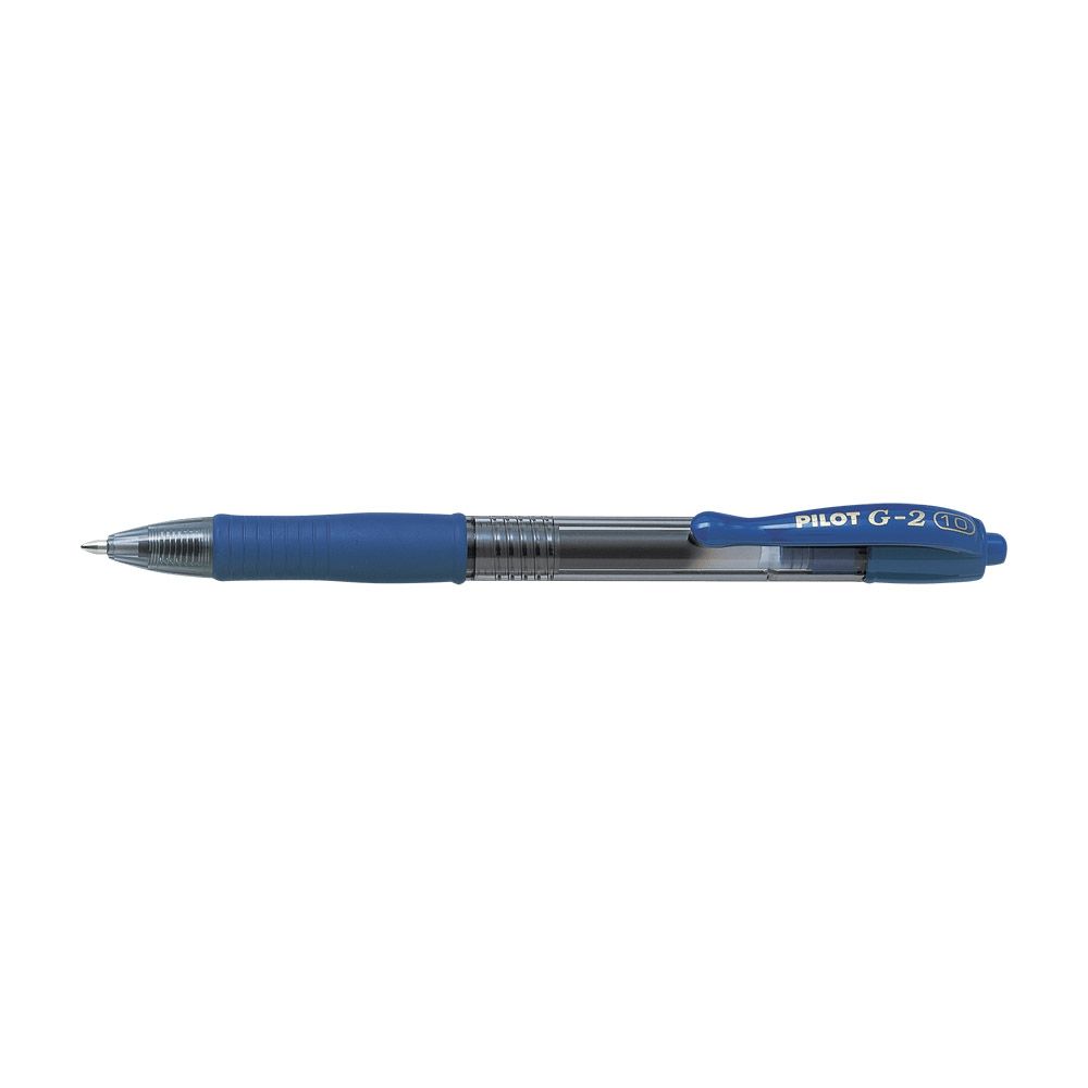 Ball pen 1.0mm PILOT G-2 Blue, Pack of 12pcs