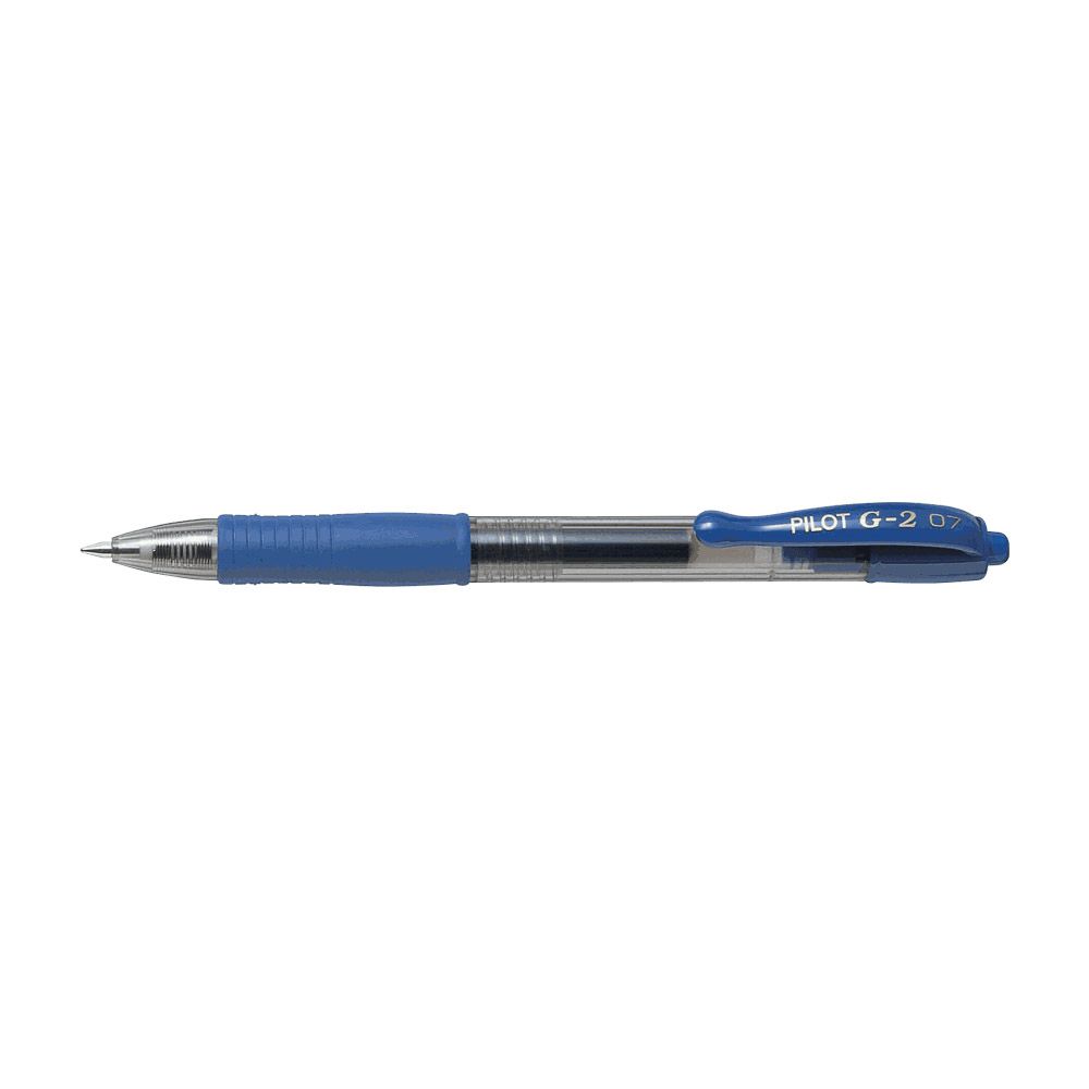 Ball pen 0.7mm PILOT G-2 Blue, Pack of 12pcs