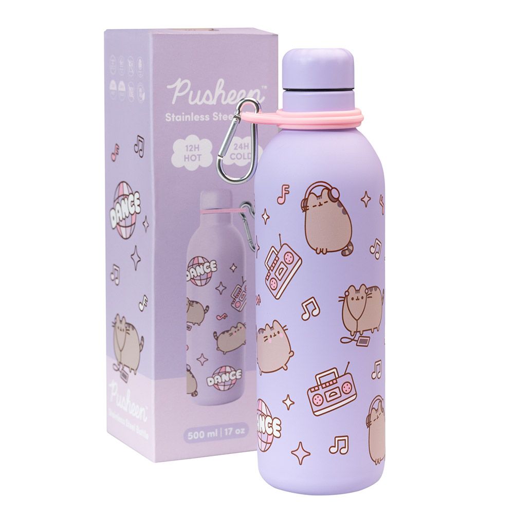 Metallic Bottle Hot&Cold 500ml PUSHEEN Moments Collection