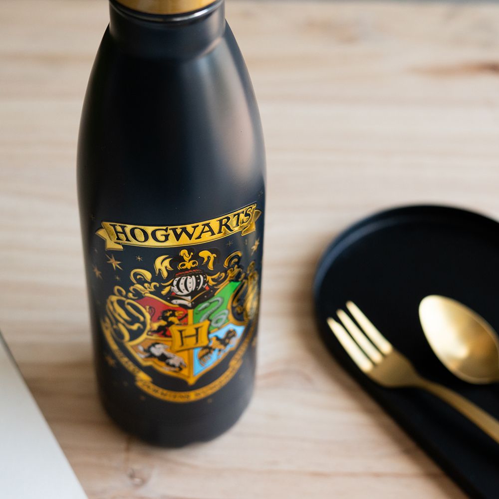 Metallic Bottle Hot&Cold 500ml HARRY POTTER Hogwarts