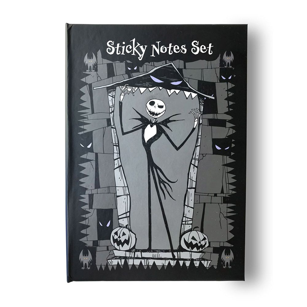 Notepad Α6 with 5 Types of Stickers DISNEY The Nightmare Before Christmas