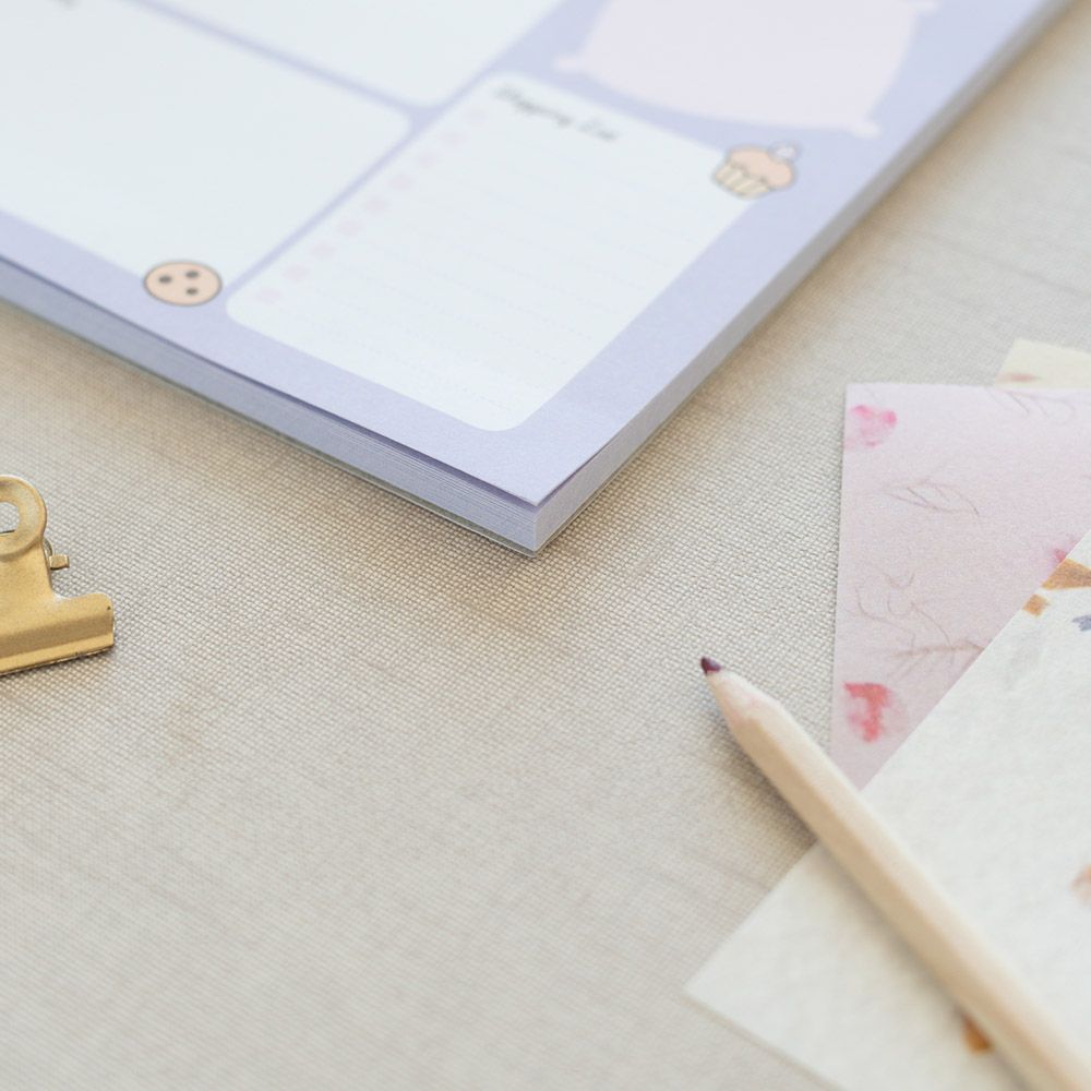 Daily To do list Α5 54 Sheets PUSHEEN Moments Collection