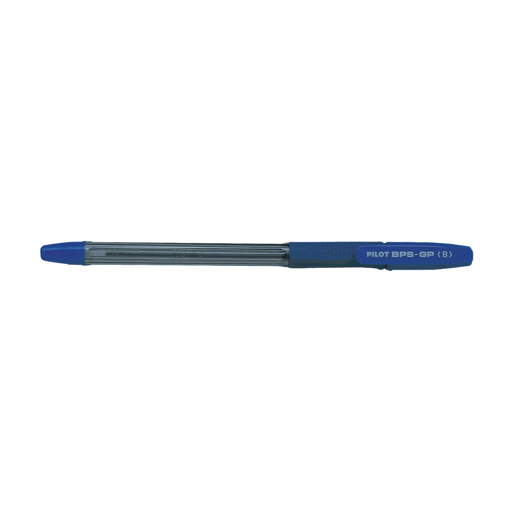 Ball pen 1.2mm Fine PILOT BPS-GP Blue, Pack of 12pcs