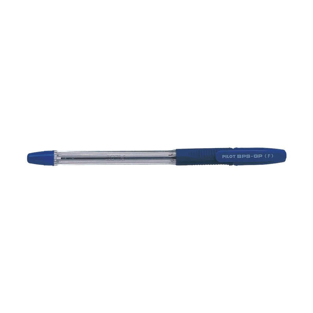 Ball pen 0.7mm Fine PILOT BPS-GP Blue, Pack of 12pcs