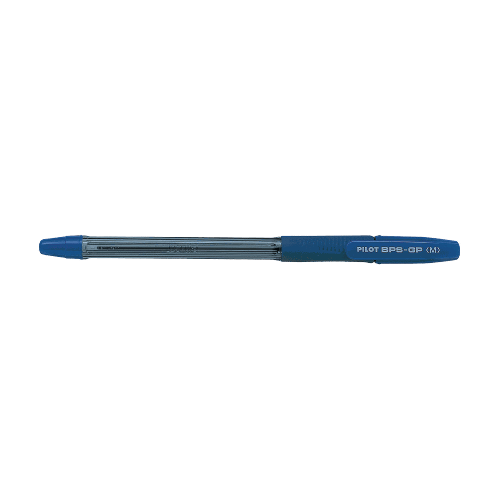 Ball pen 1.0mm Fine PILOT BPS-GP Blue, Pack of 12pcs