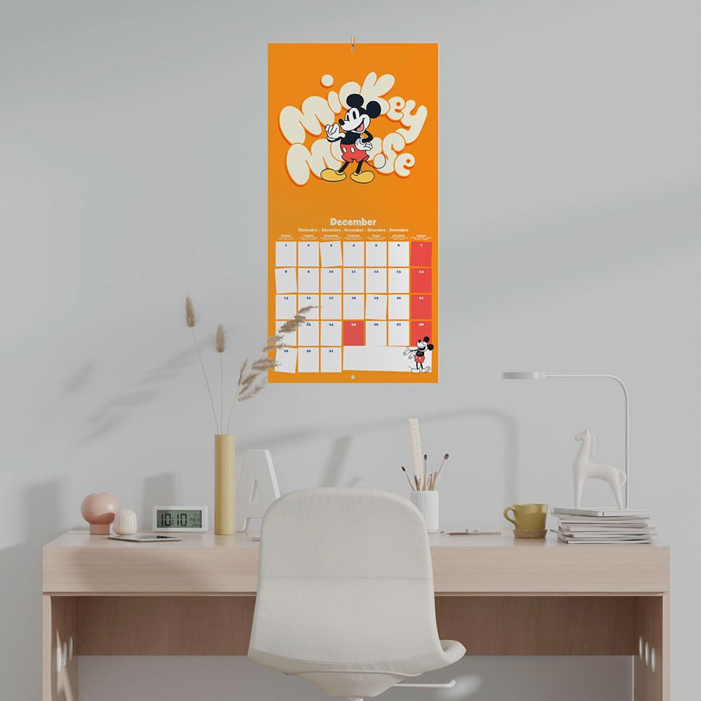 Wall Calendar 2025 30X30cm DISNEY MICKEY