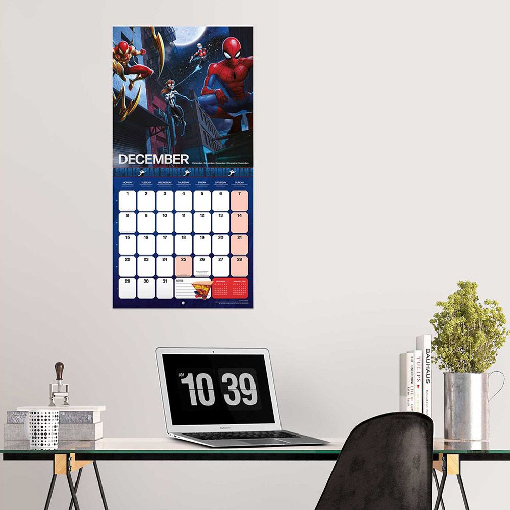 Wall Calendar 2025 30X30cm MARVEL SPIDERMAN