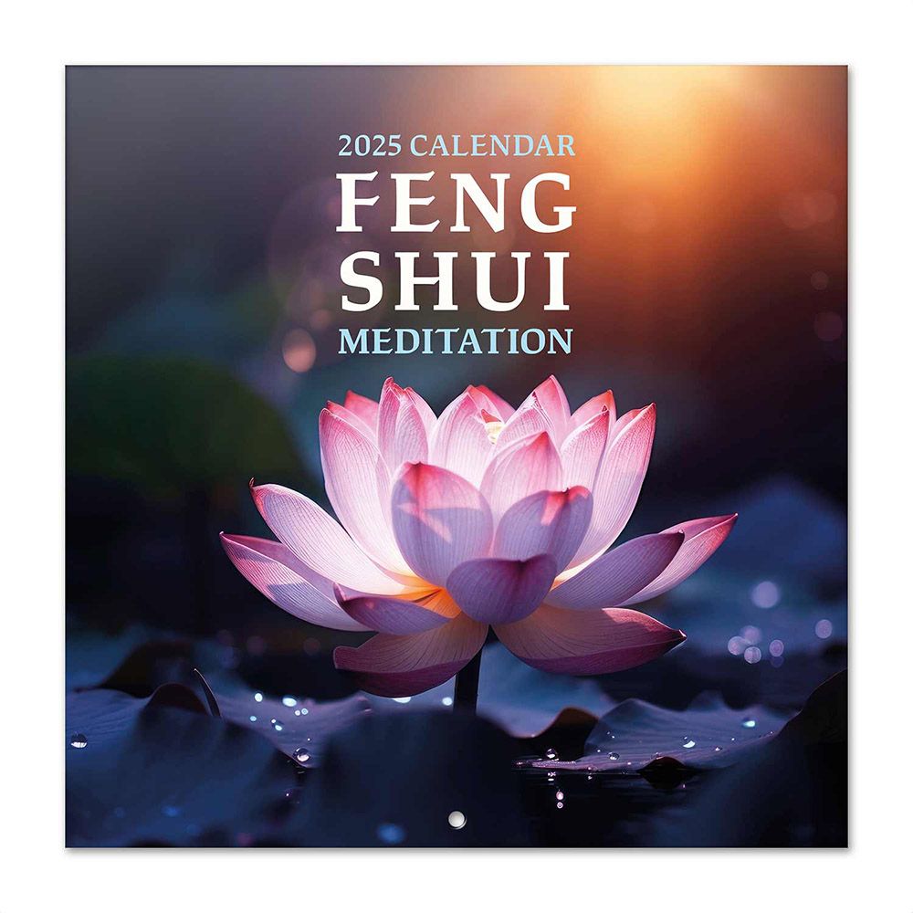 Wall Calendar 2025 30X30cm FENG SHUI