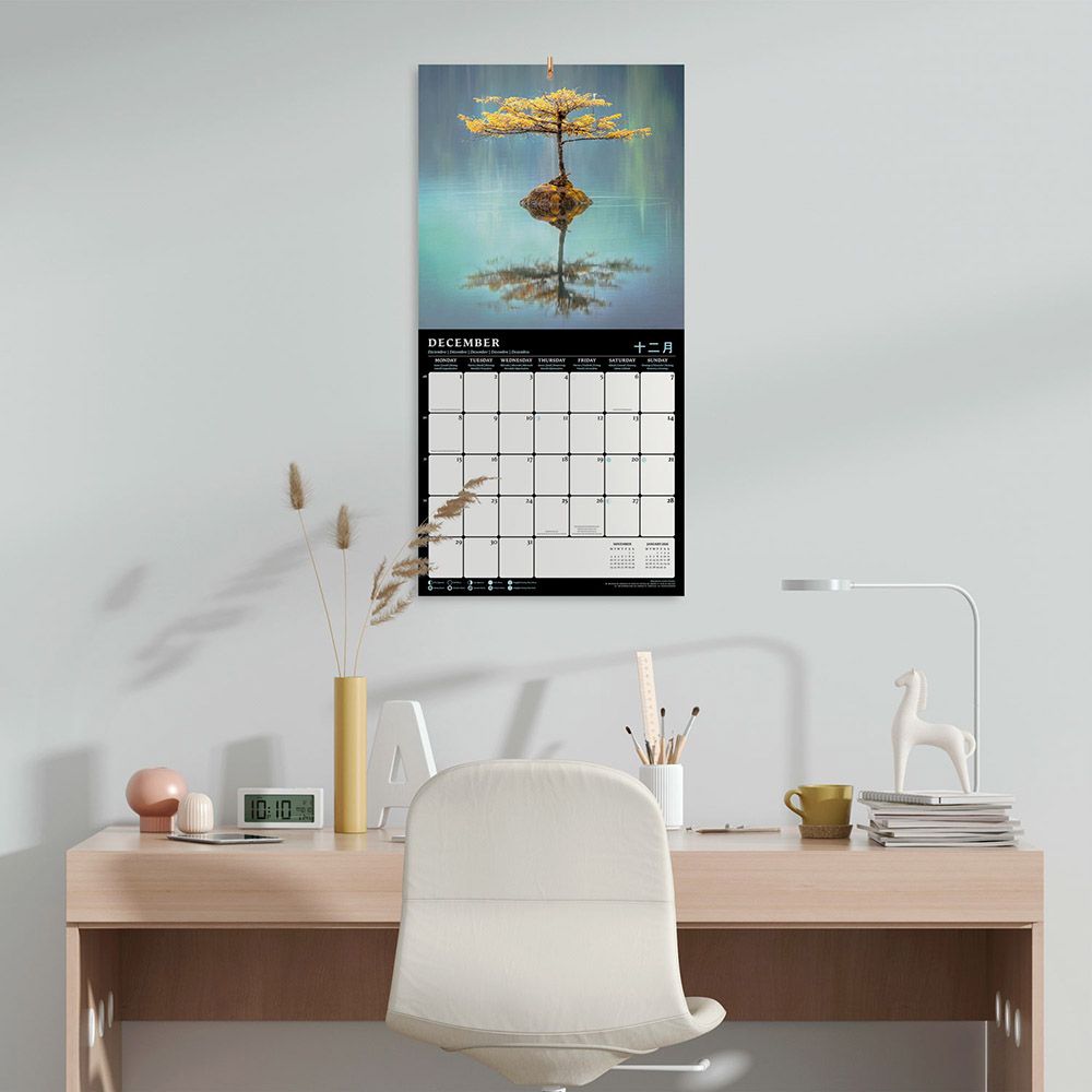 Wall Calendar 2025 30X30cm FENG SHUI