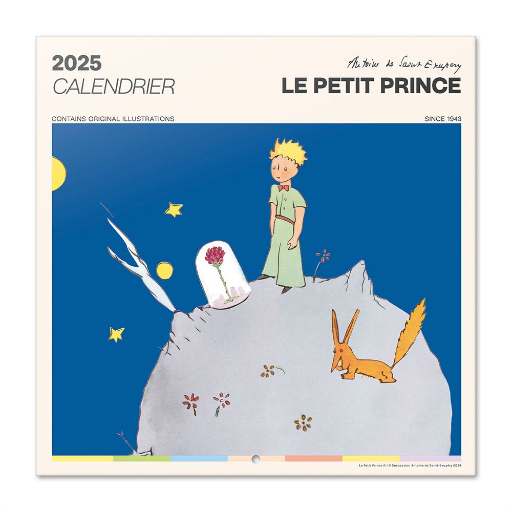 Ημερολόγιο Τοίχου 2025 30X30εκ THE LITTLE PRINCE/Ο ΜΙΚΡΟΣ ΠΡΙΓΚΗΠΑΣ