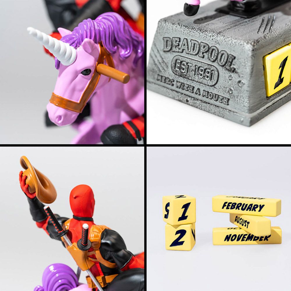 Perpetual 3D Calendar 21cm MARVEL Deadpool