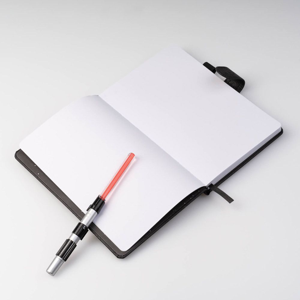 Premium Notebook A5 with Lightsaber Pen STAR WARS Darth Vader