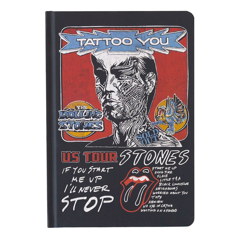 Premium Τετράδιο Α5 THE ROLLING STONES