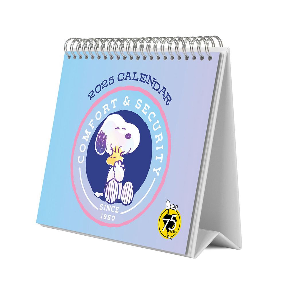 Deluxe Desk Calendar 2025 SNOOPY