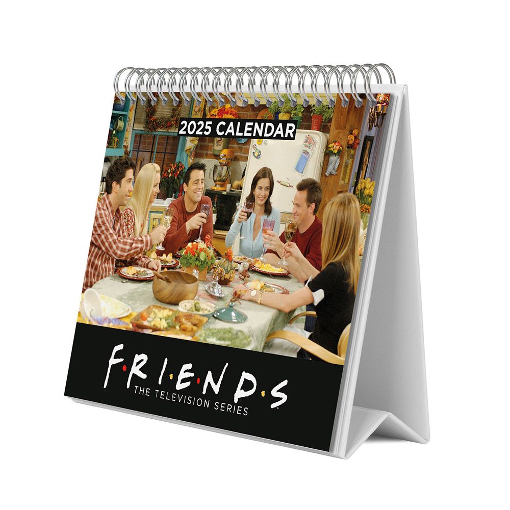 Deluxe Desk Calendar 2025 FRIENDS