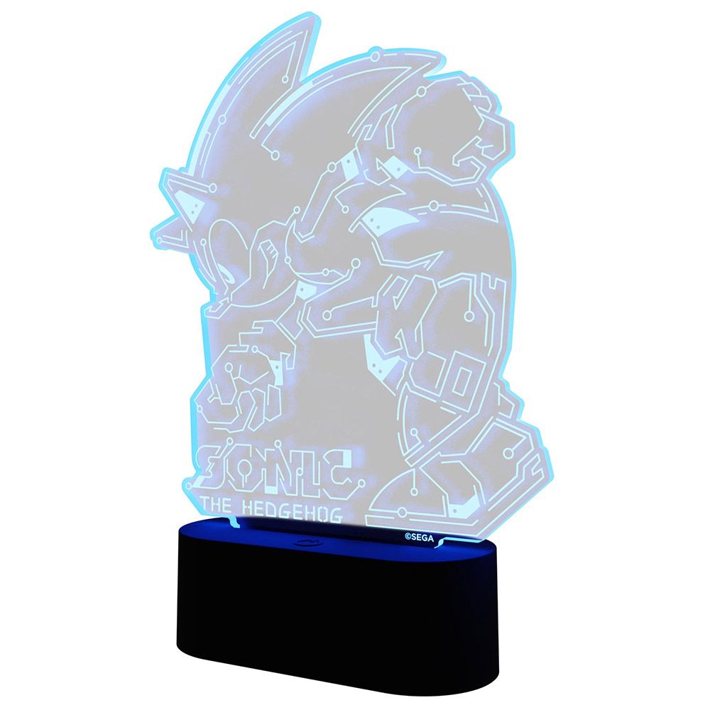 Portable Led Light Lamp 20cm SONIC THE HEDGEHOG Speed Circuit