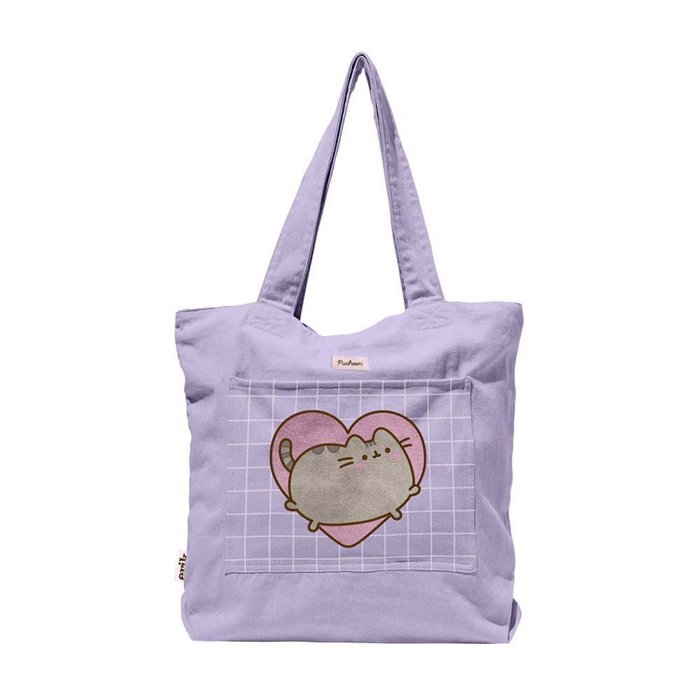 Premium Οικολογική Τσάντα Αγορών Totebag PUSHEEN Moments