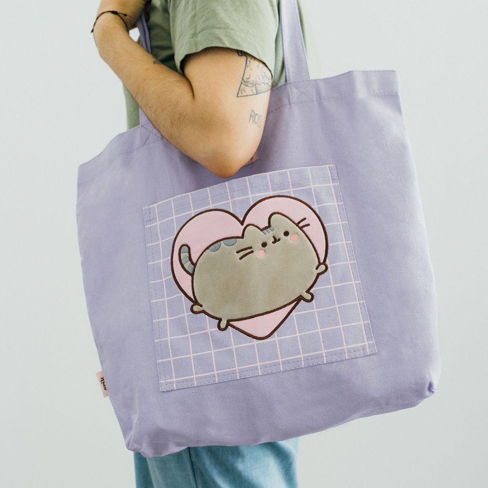 Premium Οικολογική Τσάντα Αγορών Totebag PUSHEEN Moments