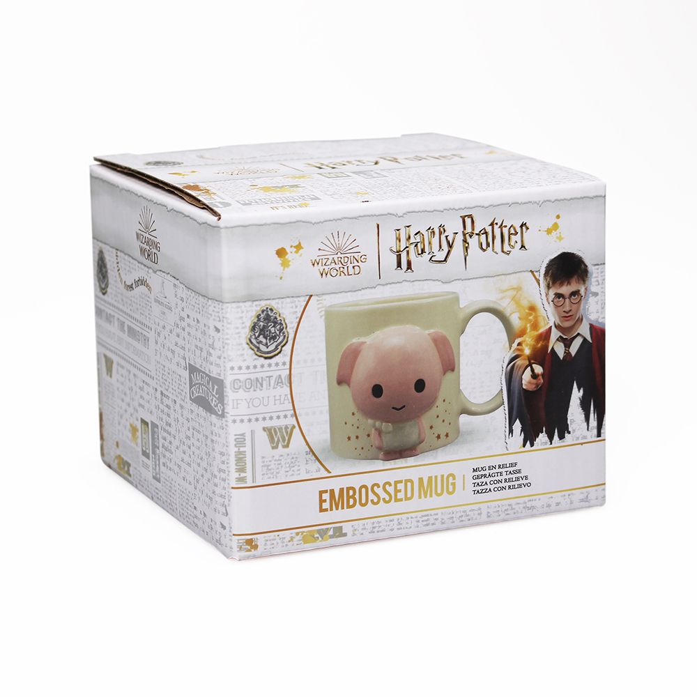 Κούπα με Ανάγλυφη Εκτύπωση 350ml HARRY POTTER Kawaii Ντόμπυ