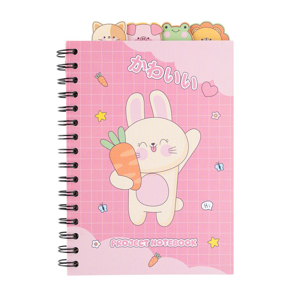 Project Spiral Notebook Α5/15X21 KAWAII