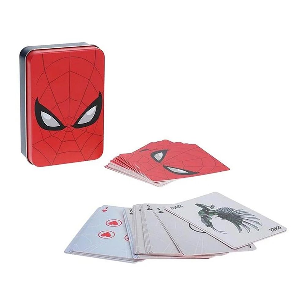 Playing Cards In Metallic Case MARVEL SPIDERMAN