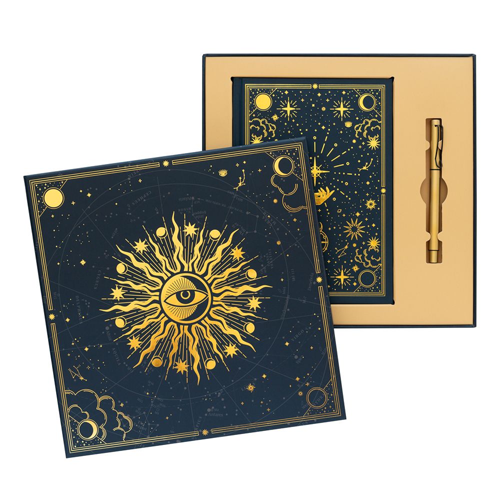 Giftbox with Premium A5 Notebook with a Pen ASTRAL