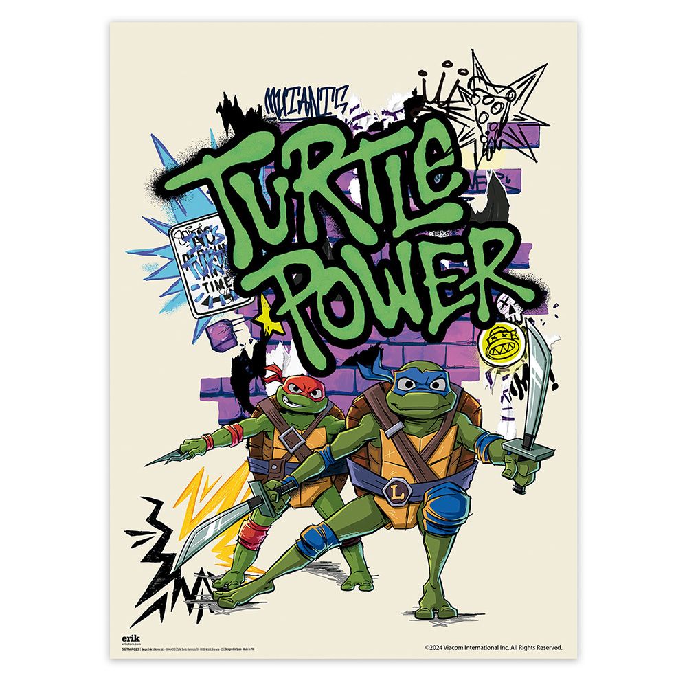 Set of 2 Mini Posters 38Χ52cm TEENAGE MUTANT NINJA TURTLES (Anime Collection)