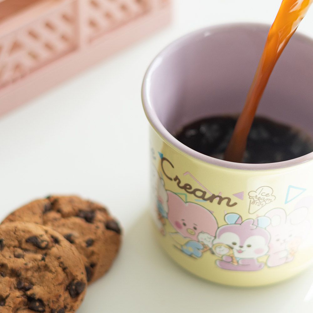 Premium Mug 380ml BT21 Ice Cream