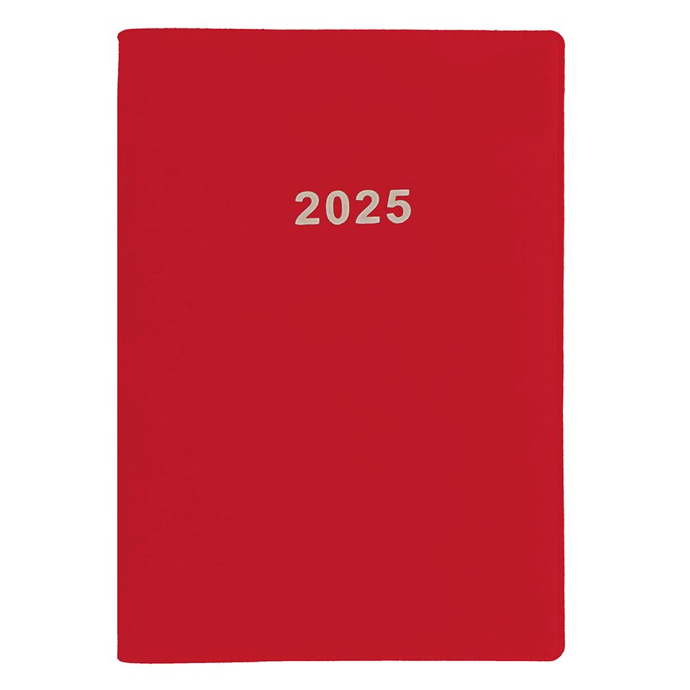 Daily Calendar Binded APOLLO 2025 17X24 Red