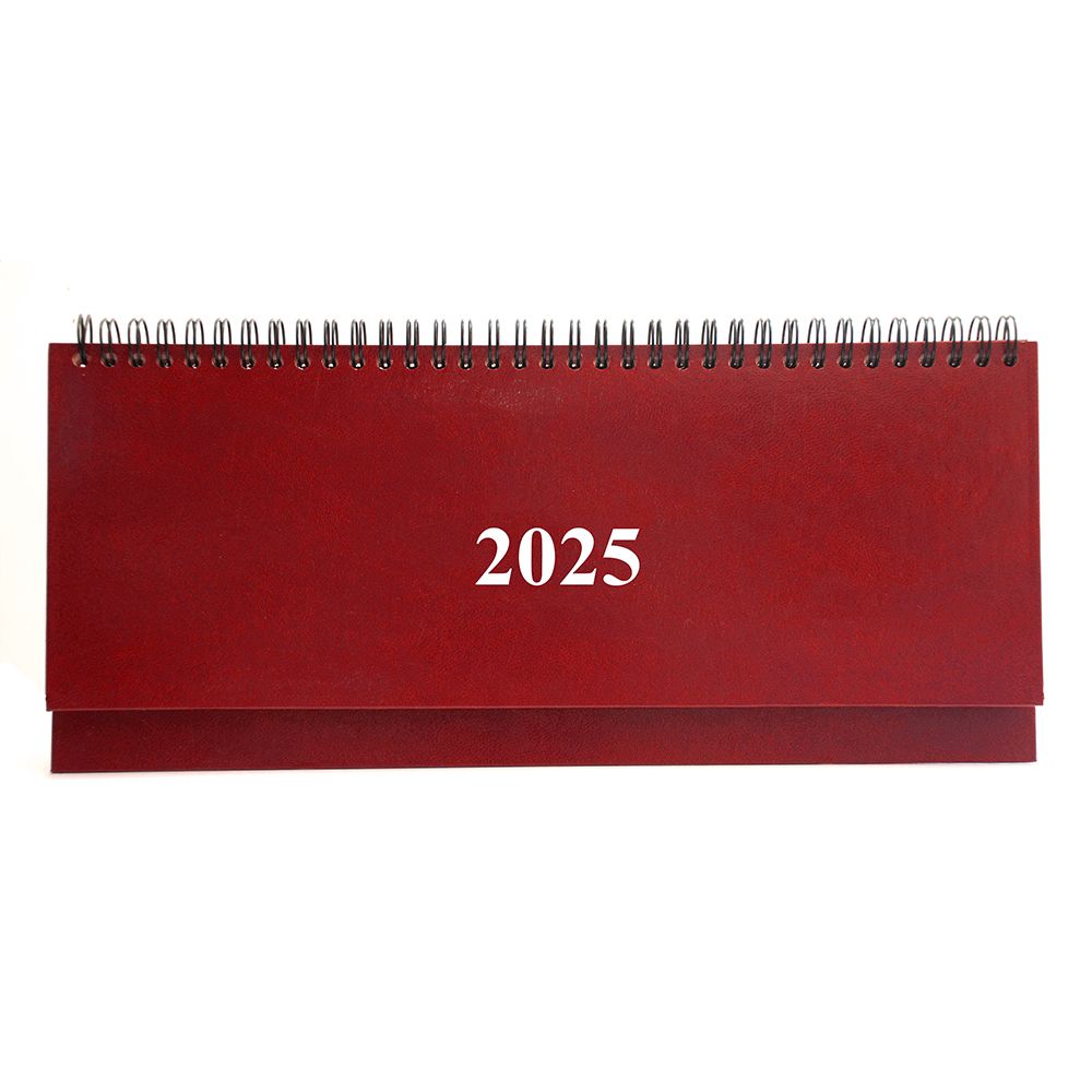 Weekly Planner 2025 30Χ13 Spiral Red