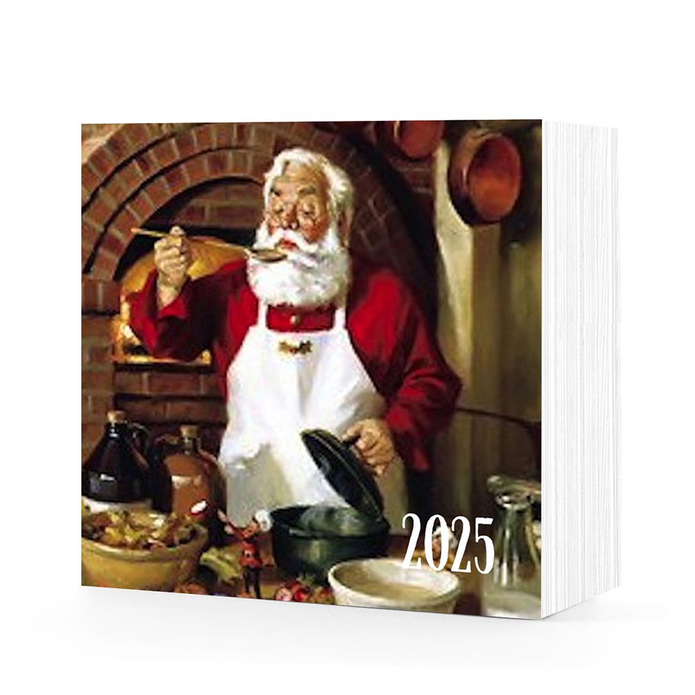 Wall Calendar 2025 Cooking 7x7 11 Designs Heat-sealed