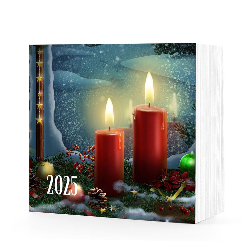 Wall Calendar 2025 Cooking 7x7 11 Designs Heat-sealed